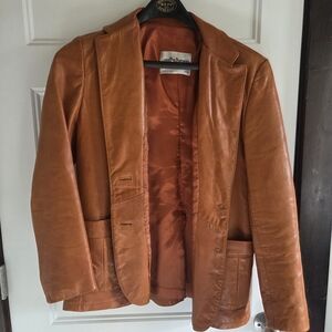 Womens Vintage Leather Jacket